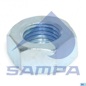 32 р. Гайка MAN вала карданного (M14х1.5мм) SAMPA SAMPA 104.171  с доставкой в г. Пермь. Увеличить фотографию 1