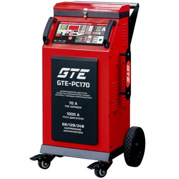 44 999 р. Устройство пуско-зарядное 12-24V60-750Ач1000А передвижное GTE GTE gte-pc170  с доставкой в г. Пермь. Увеличить фотографию 1