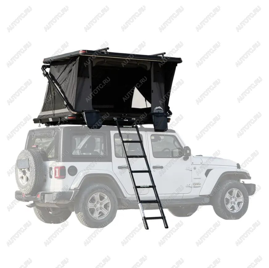 235 439 р. Палатка на крышу автомобиля Wild Land Rock Cruiser 140 pro  900004-0002-0006  с доставкой в г. Пермь