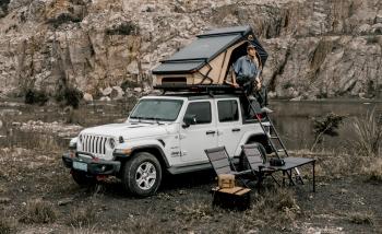 210 999 р. Палатка на крышу автомобиля Wild Land Bush Cruiser 120 V2 Pro, с лестницей  900006-0001-0004,set  с доставкой в г. Пермь. Увеличить фотографию 18