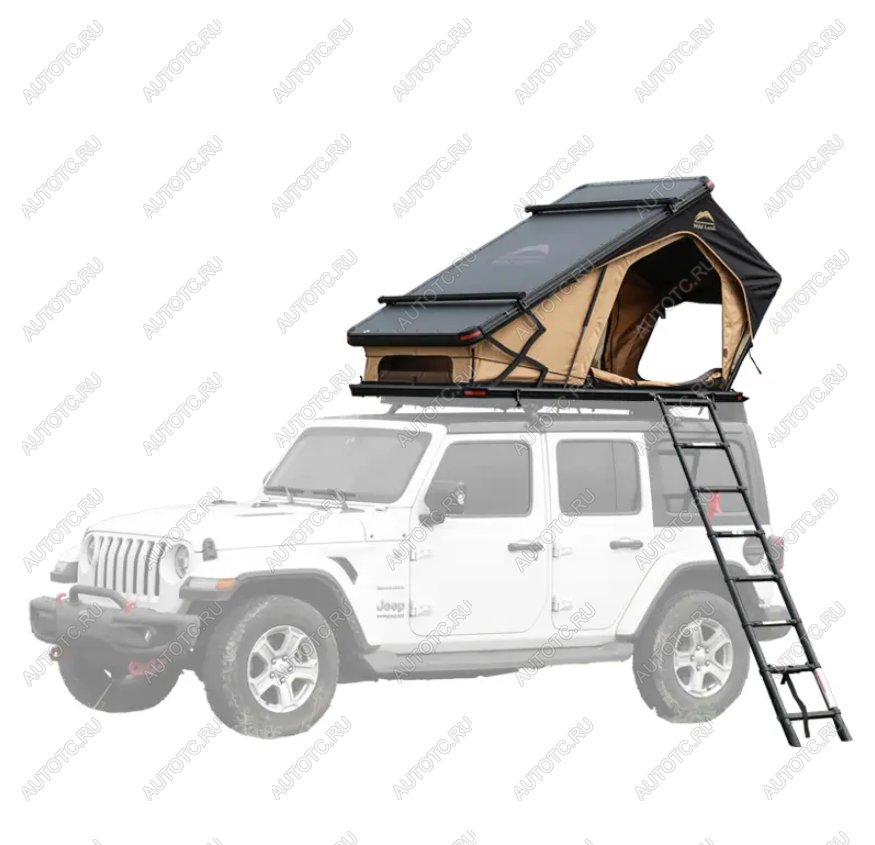 210 999 р. Палатка на крышу автомобиля Wild Land Bush Cruiser 120 V2 Pro, с лестницей  900006-0001-0004,set  с доставкой в г. Пермь