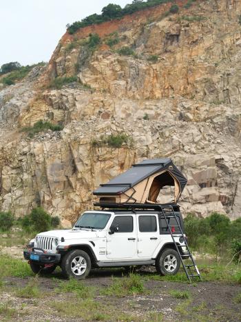 210 999 р. Палатка на крышу автомобиля Wild Land Bush Cruiser 120 V2 Pro, с лестницей  900006-0001-0004,set  с доставкой в г. Пермь. Увеличить фотографию 13