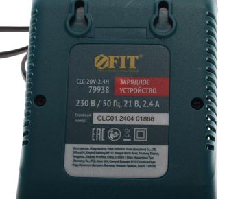 2 299 р. Устройство зарядное для электроинструмента 21.0В FIT FIT clc-20v-2.4h  с доставкой в г. Пермь. Увеличить фотографию 3