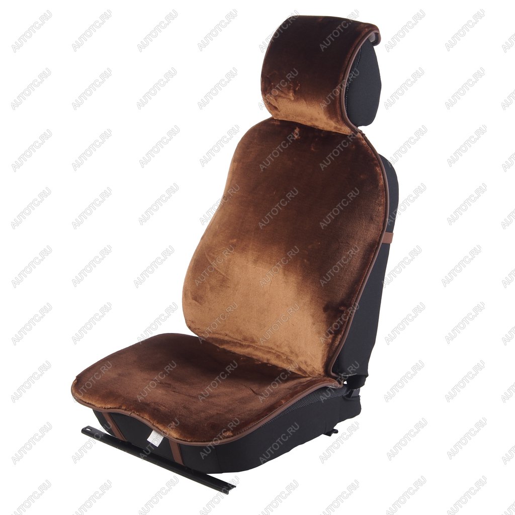 2 899 р. Накидка на сиденье мех искусственный коричневая 2шт. Mutton PSV PSV 132238  с доставкой в г. Пермь