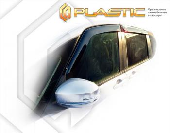 2 079 р. Дефлектора окон (рынок Японии) CA-Plastic Honda Freed GB7,GB8,GB5,GB6 минивэн рестайлинг (2019-2024) (серия Classic полупрозрачный)  с доставкой в г. Пермь. Увеличить фотографию 2