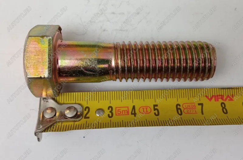 79 р. Болт М18x65х2.5 крепления катка опорного SD16 SHANTUI 01010-5186501010-81865  с доставкой в г. Пермь