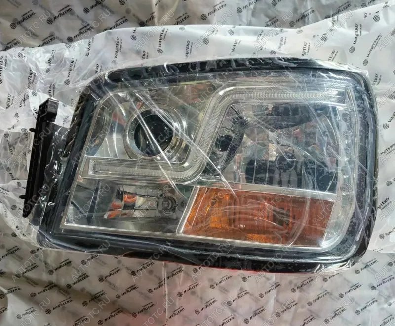 23 919 р. Фара самосвал LED левая SHACMAN X3000 WAYTEKO PREMIUM (!!!УЦЕНКА: возможен нетоварный вид!!!) WAYTEKO PREMIUM dz96189722010  с доставкой в г. Пермь