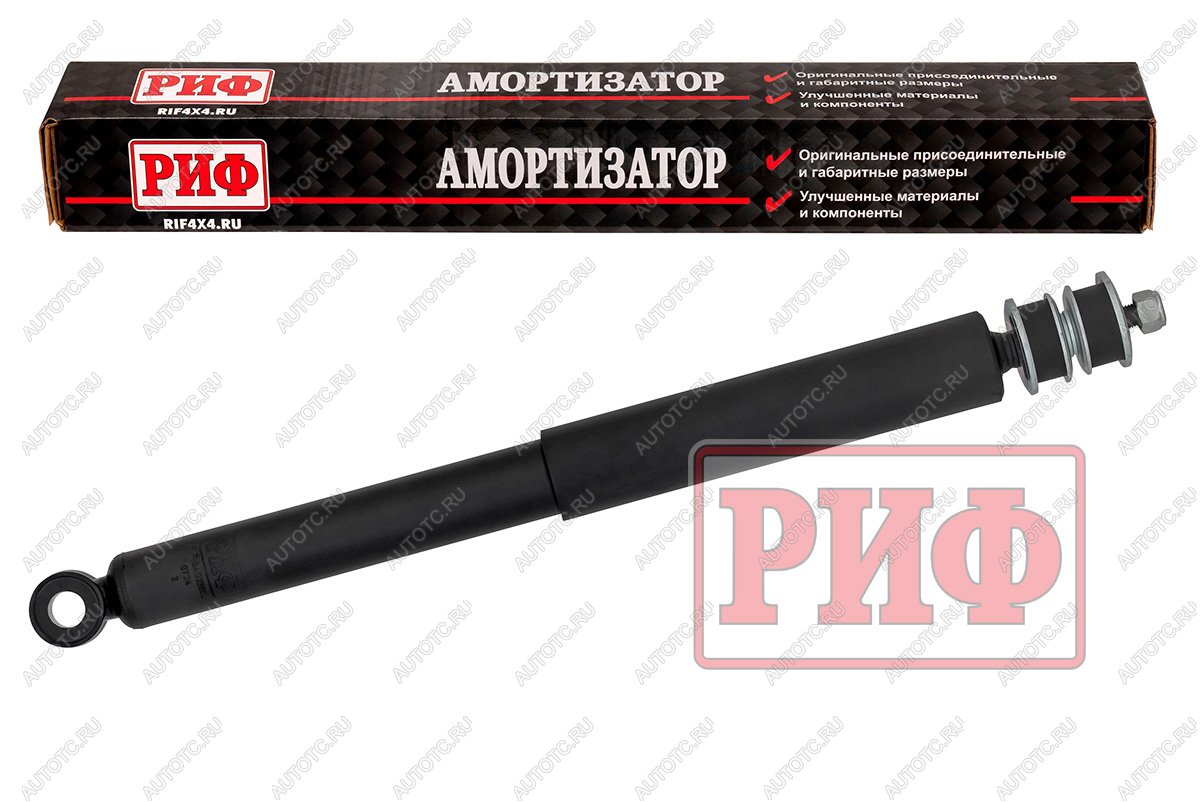 6 399 р. Амортизатор РИФ задний Toyota Land Cruiser 100 и 200 штатный  sag236sl  с доставкой в г. Пермь