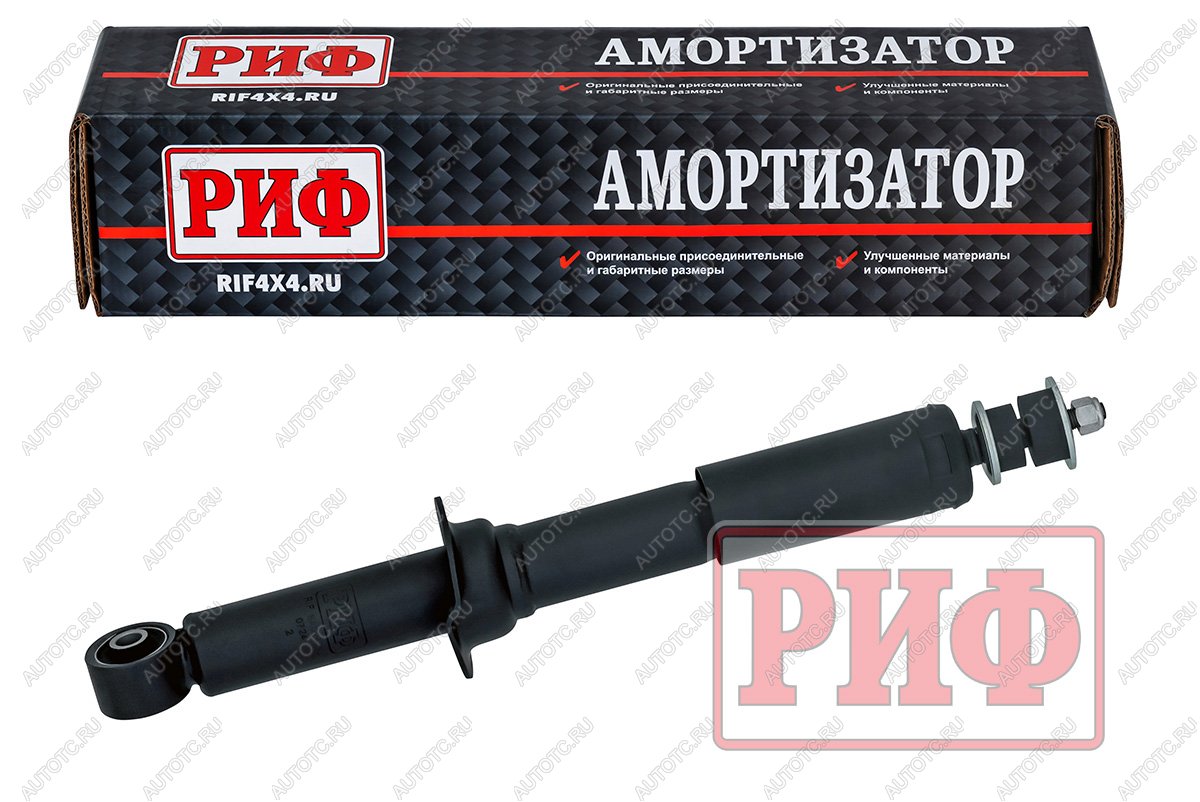 7 339 р. Амортизатор РИФ передний Toyota Land Cruiser Prado 9095, 4runner 1996-2002, штатный  sag244sl  с доставкой в г. Пермь