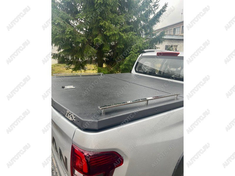 13 299 р. Рейлинг длинный на крышку кузова (комплект Premium)(4WD 2.0 TD) ТСС Тюнинг  Great Wall Wingle 7 (2018-2023) пикап (нержавеющая сталь)  с доставкой в г. Пермь