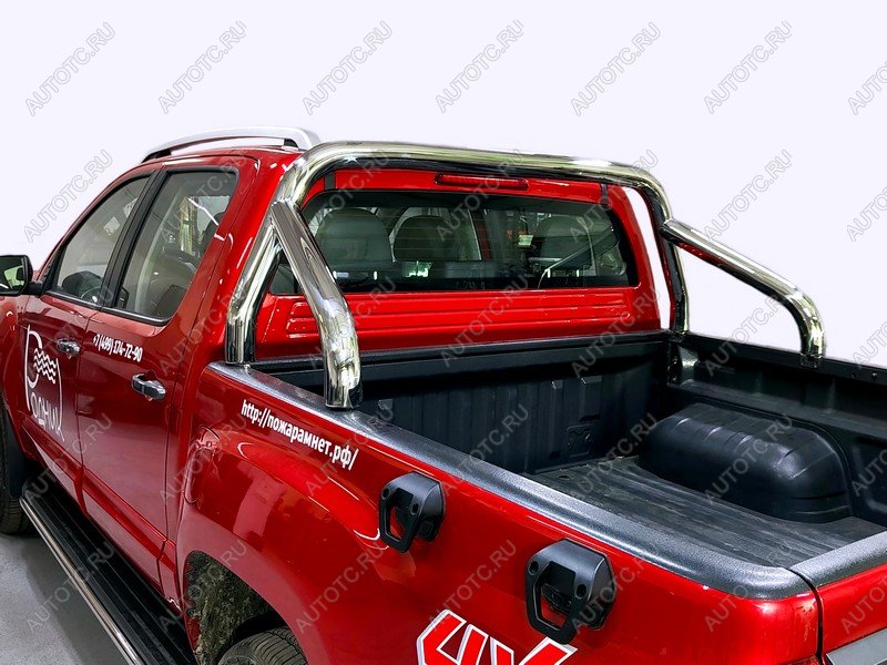 54 999 р. Защита кузова 76,1 мм ТСС Тюнинг FOTON Tunland G7 2.0 Diesel АКПП 4WD 2024  fottung72424  с доставкой в г. Пермь
