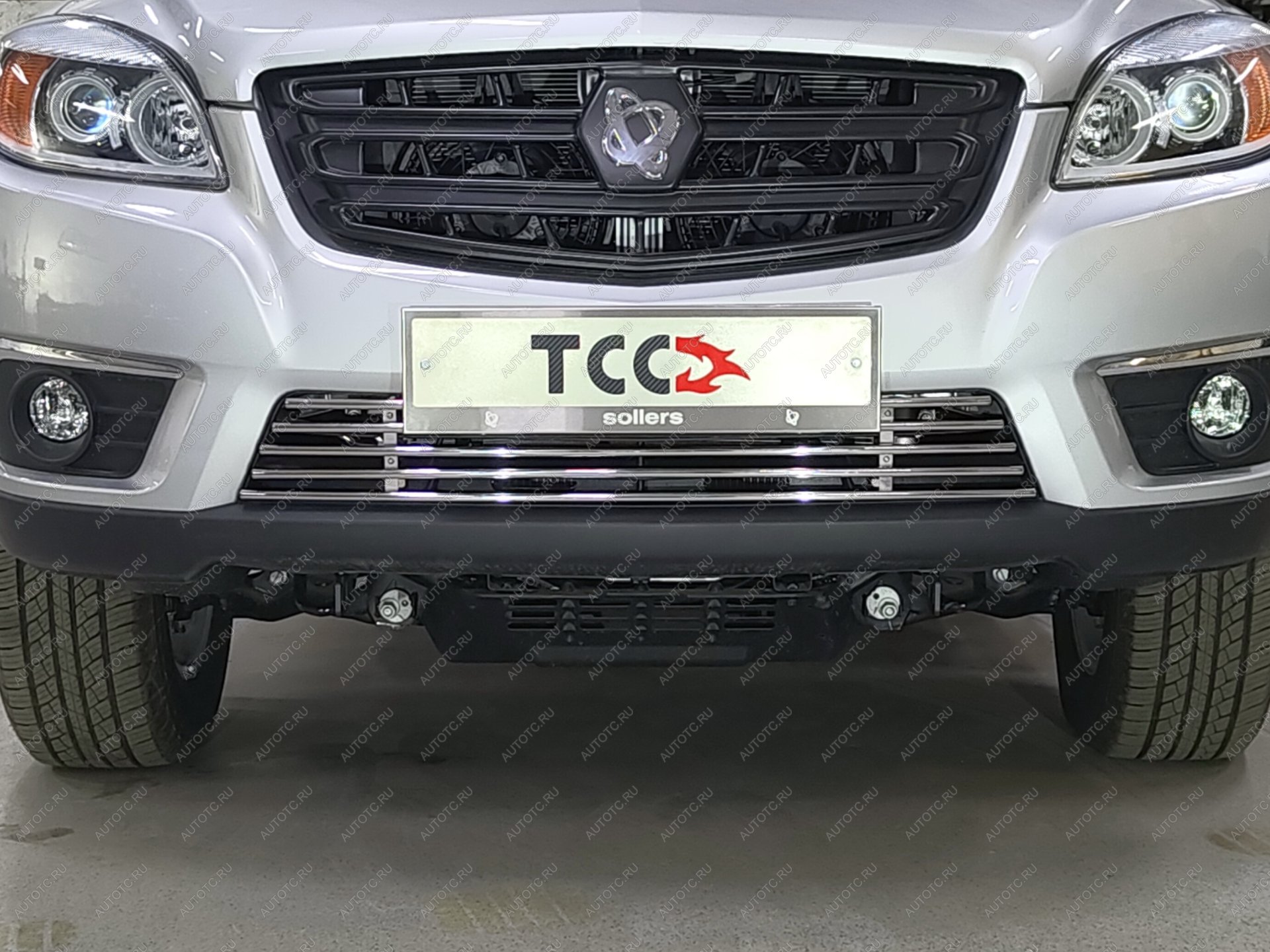 5 599 р.  ТСС Тюнинг SOLLERSST6 2023- - Решетка радиатора 12 мм  solst62313  с доставкой в г. Пермь