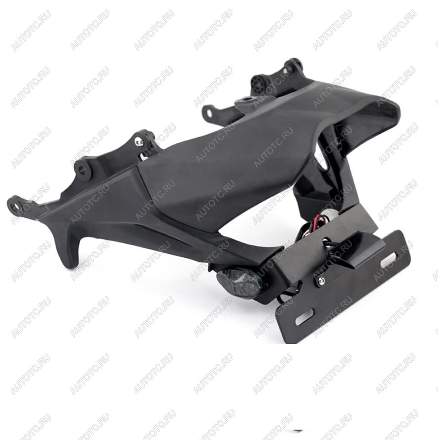 4 299 р. Кронштейн номерного знака с поворотниками Honda CBR1000RR 04-07  пм-00031065  с доставкой в г. Пермь