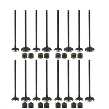 Комплект клапанов c маслосъемными колпачками AHL Kawasaki ZZR400 1995-2007  пм-00030733