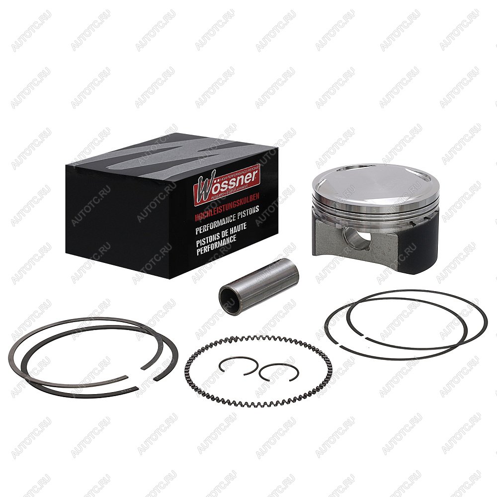 23 449 р. Поршень в сборе Wossner Honda XR400R  TRX400EX 11:1 SportraxTRX 400 X 09-14  99-08  8604d050  с доставкой в г. Пермь