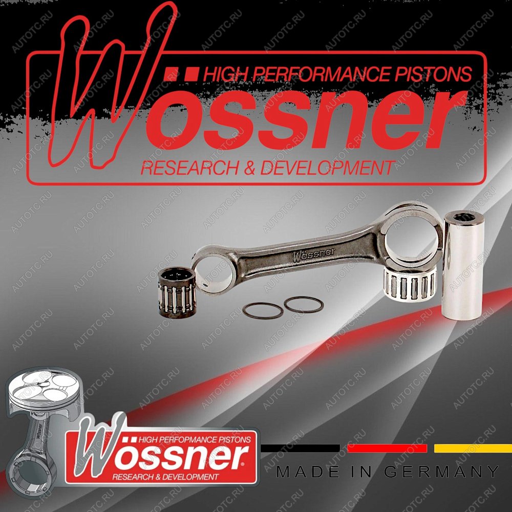 11 799 р. Шатунная сборка Wossner Suzuki RM250 86-92, RMX250 89-01  p2027  с доставкой в г. Пермь