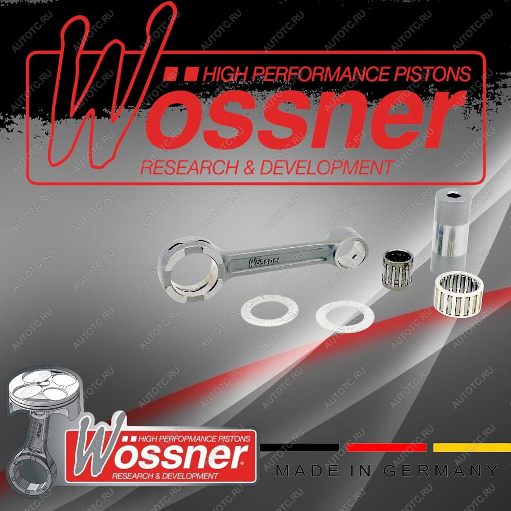 12 649 р. Шатунная сборка Wossner Suzuki RM125 97-98  p2014  с доставкой в г. Пермь