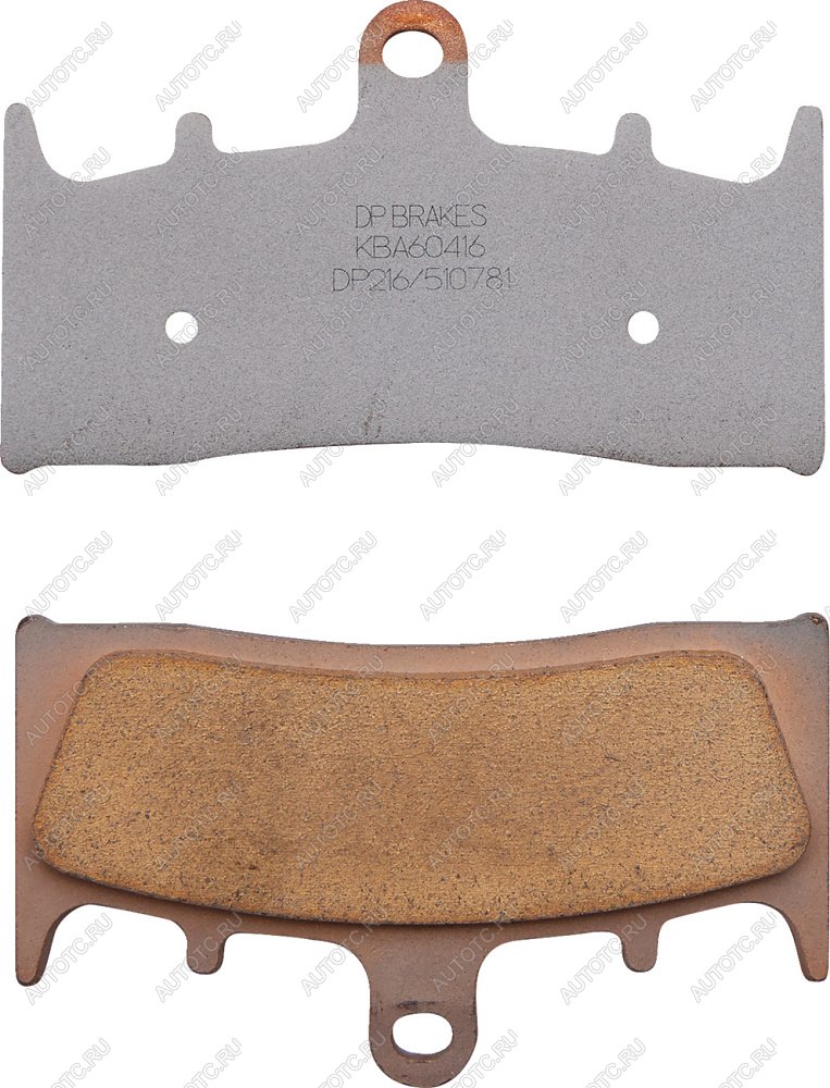 2 599 р. Тормозные колодки DP-Brake DP216  dp216  с доставкой в г. Пермь