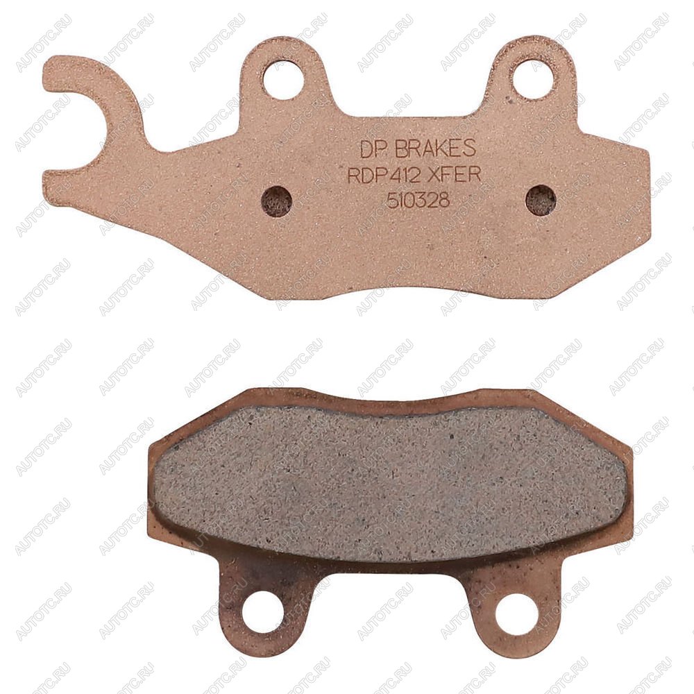 3 399 р. Тормозные колодки DP-Brake RDP412  rdp412  с доставкой в г. Пермь