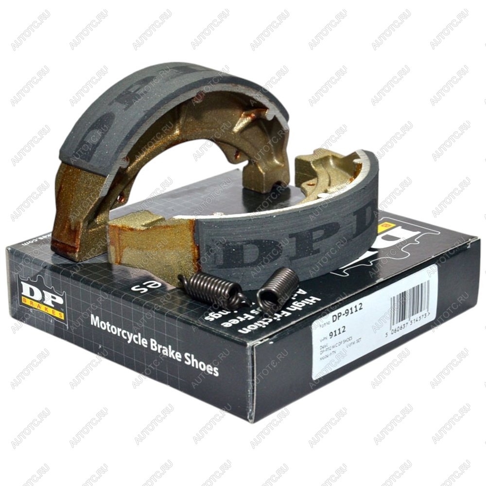 2 499 р. Тормозные колодки барабанные DP-Brake 9112  9112  с доставкой в г. Пермь