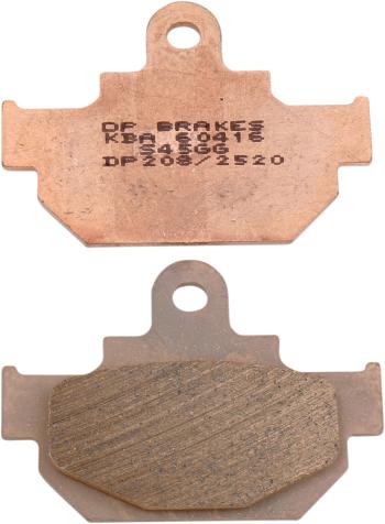 2 389 р. Тормозные колодки DP-Brake DP208  dp208  с доставкой в г. Пермь. Увеличить фотографию 1