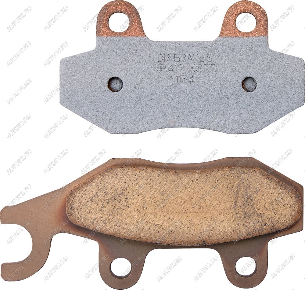 2 499 р. Тормозные колодки DP-Brake DP412  dp412  с доставкой в г. Пермь