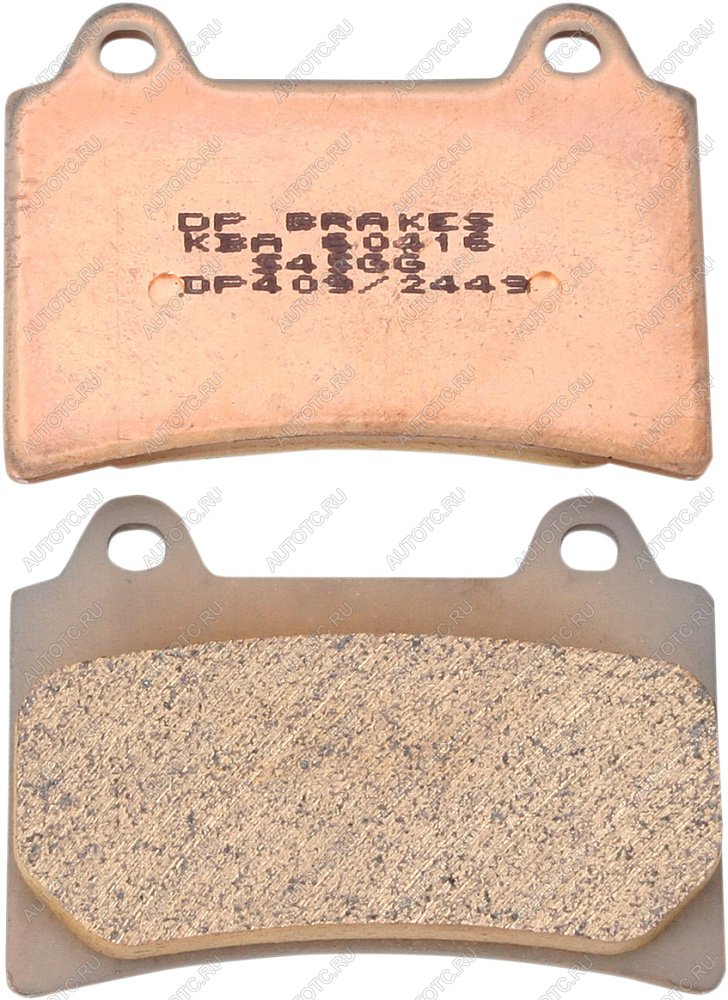 2 499 р. Тормозные колодки DP-Brake DP409  dp409  с доставкой в г. Пермь