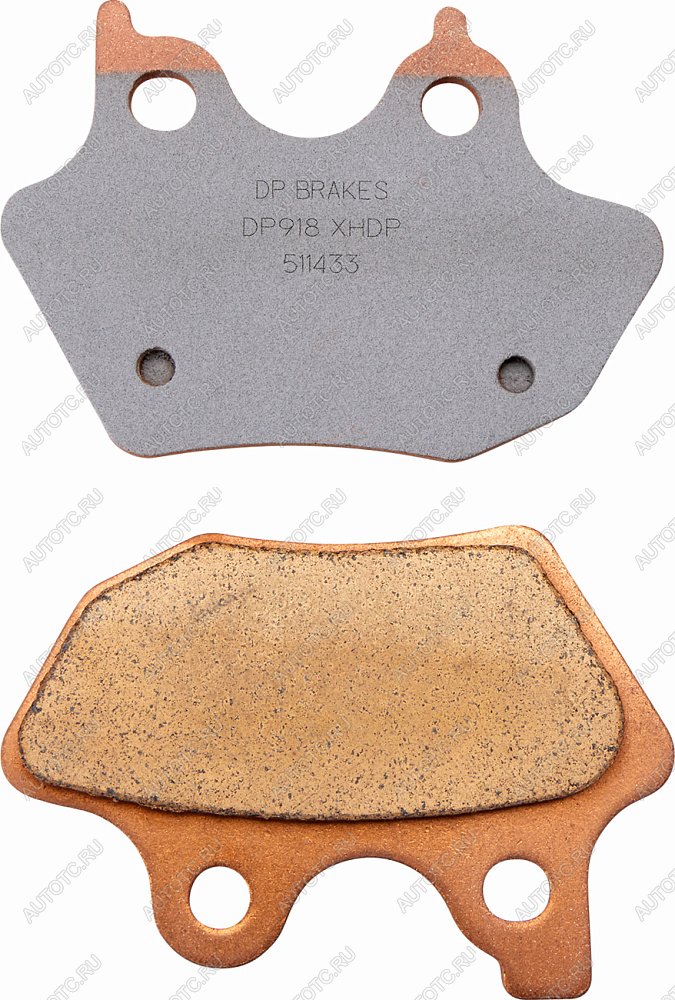 2 599 р. Тормозные колодки DP-Brake DP918  dp918  с доставкой в г. Пермь