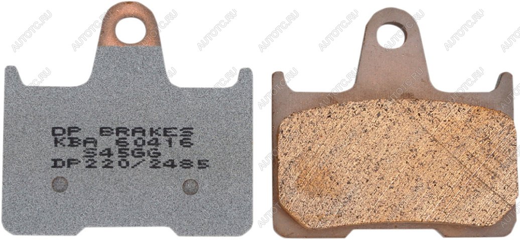 2 599 р. Тормозные колодки DP-Brake DP220  dp220  с доставкой в г. Пермь
