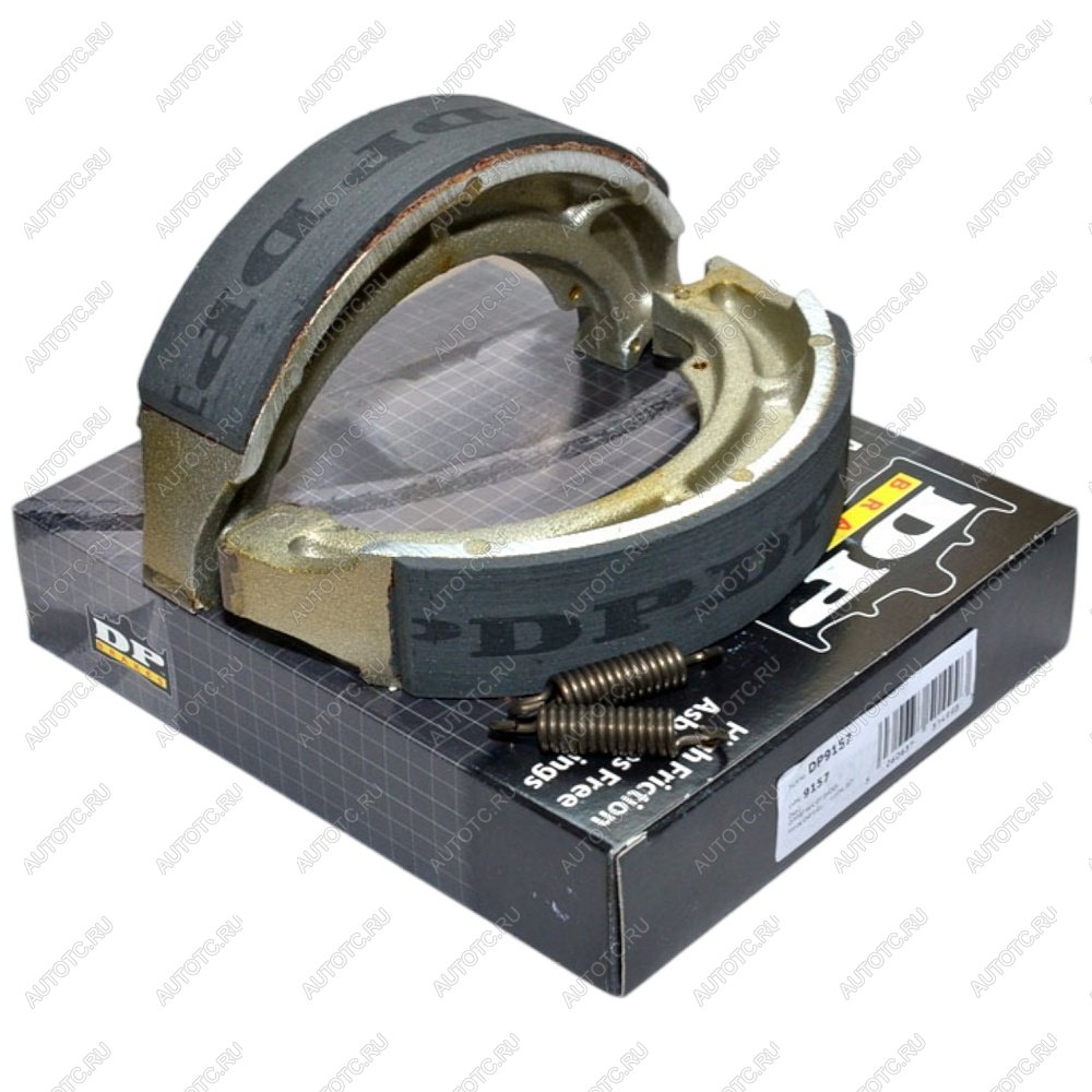 4 799 р. Тормозные колодки барабанные DP-Brake 9157  9157  с доставкой в г. Пермь