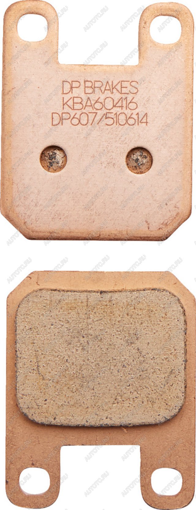 2 249 р. Тормозные колодки DP-Brake DP607  dp607  с доставкой в г. Пермь