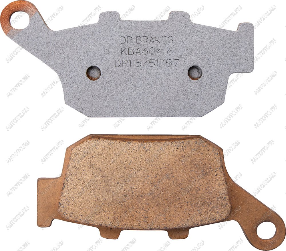 2 599 р. Тормозные колодки DP-Brake DP115  dp115  с доставкой в г. Пермь