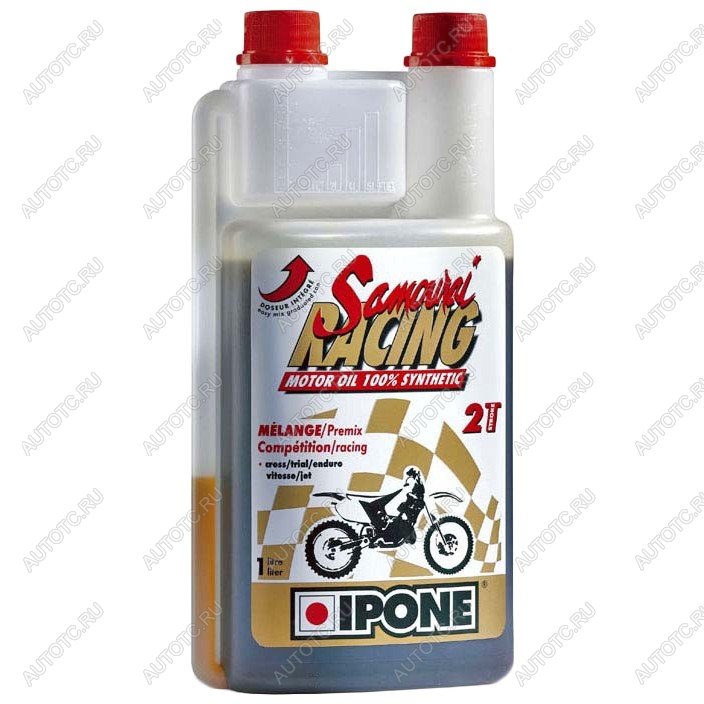 2 169 р. Масло Ipone SAMOURAI RACING 2T 1л.  пм-00018363  с доставкой в г. Пермь