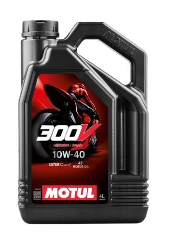Масло Motul 300V 4T FL ROAD RACING 10W-40 4л.  пм-00005739