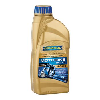 Моторное масло RAVENOL Motobike 4-T Ester 10W-40 (1л)  1172112-001-01-999