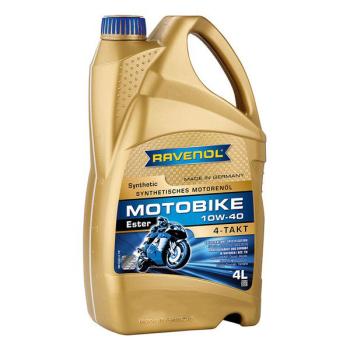 Моторное масло RAVENOL Motobike 4-T Ester 10W-40 (4л)  1172112-004-01-999
