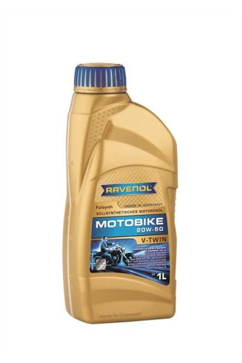 Моторное масло RAVENOL Motobike 4-T V-TWIN Fullsynth 20W-50 (1л)  1171105-001-01-999