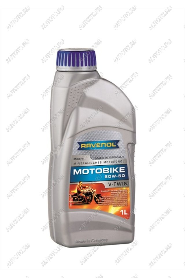 2 099 р. Моторное масло RAVENOL Motobike 4-T V-TWIN Mineral 20W-50 (1л)  1173105-001-01-999  с доставкой в г. Пермь
