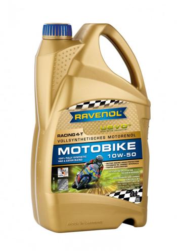 Моторное масло RAVENOL Motobike 4-T Racing 10W-50 (4л)  1171107-004-01-999