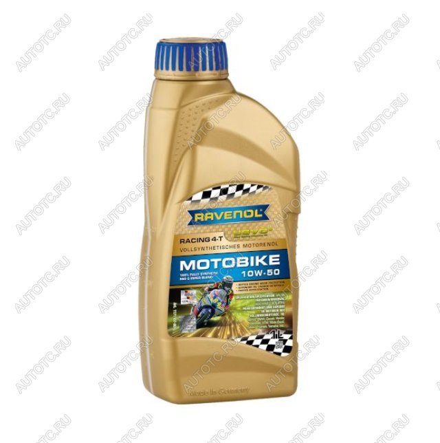 2 649 р. Моторное масло RAVENOL Motobike 4-T Racing 10W-50 (1л)  1171107-001-01-999  с доставкой в г. Пермь