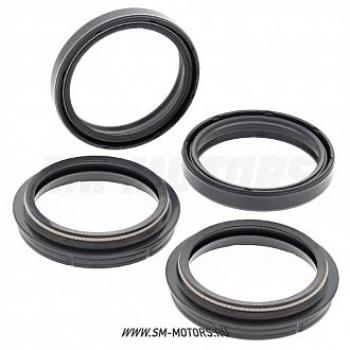 Комплект сальников и пыльников передней вилки ALL BALLS Honda CRF450R 13-16,Kawa KX450F 13-14 56-167  56-167