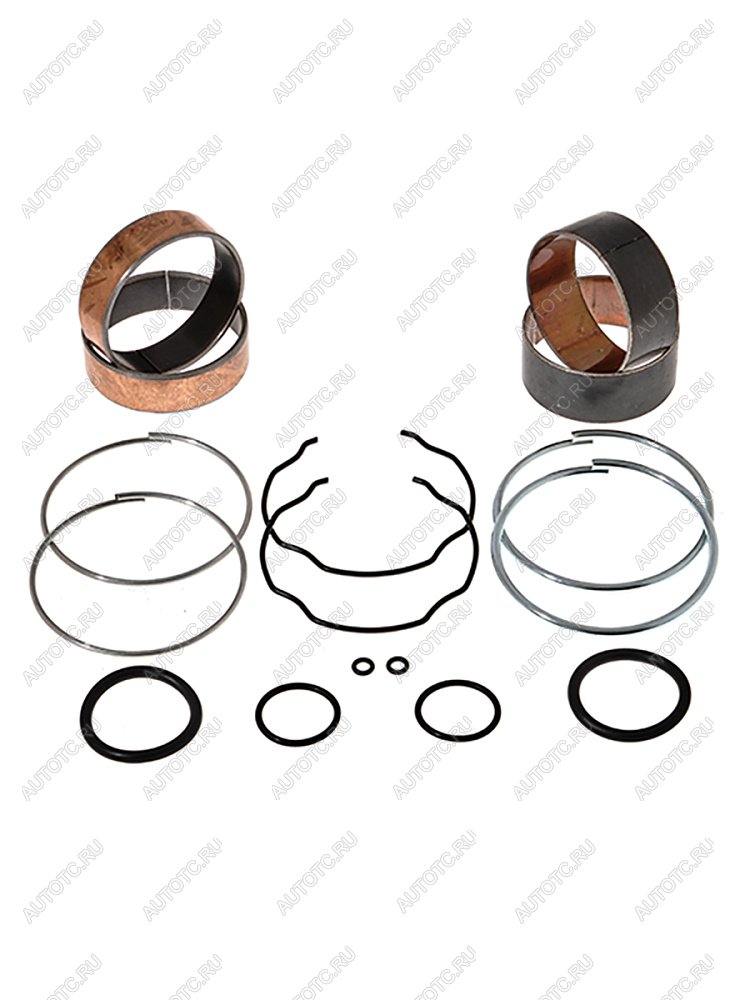 3 429 р. Комплект направляющих вилки BWX Honda CRF450X 05-17, CRF250X 04-17, CRF450R 02-08 (38-6020)  fbk30002  с доставкой в г. Пермь