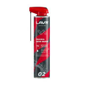 Смазка цепи LAVR MOTO Дорожная Белая 0,52л  ln7702