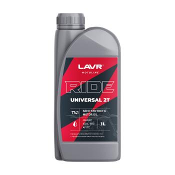 Моторное масло LAVR MOTO RIDE UNIVERSAL 2Т FC 1л  ln7741