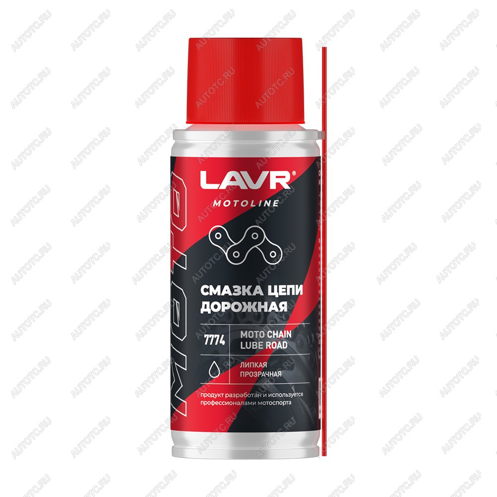 319 р. Смазка цепи LAVR MOTO Дорожная 0,140 мл  ln7774  с доставкой в г. Пермь