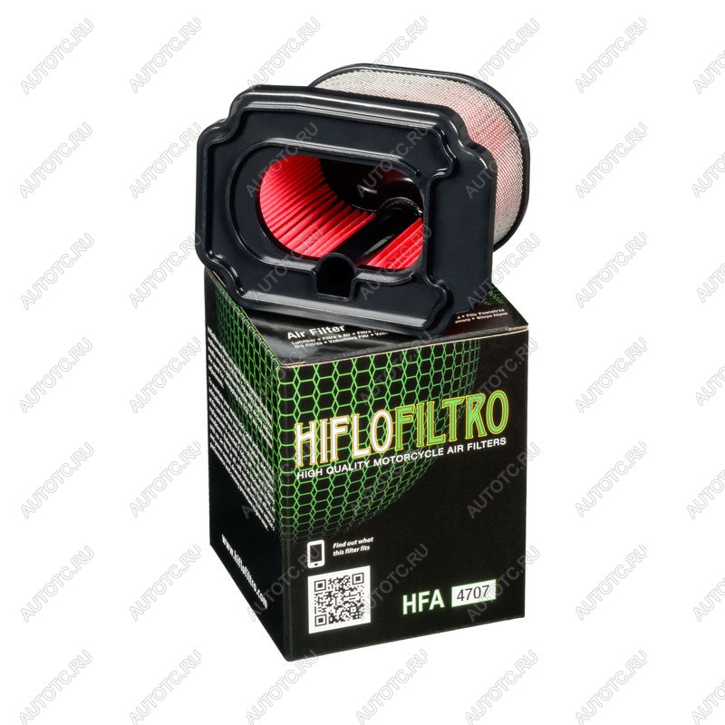 1 869 р. Воздушный фильтр HIFLO HFA4707 Yamaha MT-07 14-23, XSR700 16-23, XTZ690 20-23, YZF-R7 22-23  hfa4707  с доставкой в г. Пермь
