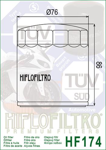 1 589 р. Масляный Фильтр HIFLO HF174C  hf174c  с доставкой в г. Пермь. Увеличить фотографию 2