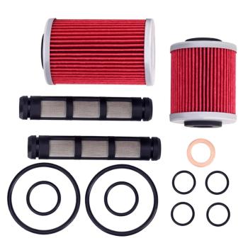 3 369 р. Комплект масляных фильтров AHL KTM Duke 690 12-19, SMC690R 12-24, EnduroSupermoto 701 16-23  пм-00030742  с доставкой в г. Пермь. Увеличить фотографию 2