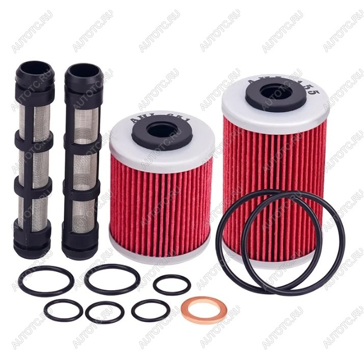 3 369 р. Комплект масляных фильтров AHL KTM Duke 690 12-19, SMC690R 12-24, EnduroSupermoto 701 16-23  пм-00030742  с доставкой в г. Пермь