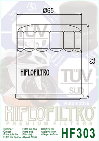 1 269 р. Масляный Фильтр HIFLO HF303C  hf303c  с доставкой в г. Пермь. Увеличить фотографию 2